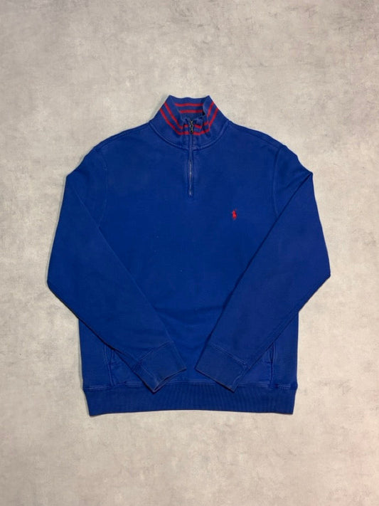 90's~00's POLO BY RALPH LAUREN ハーフジップスウェット