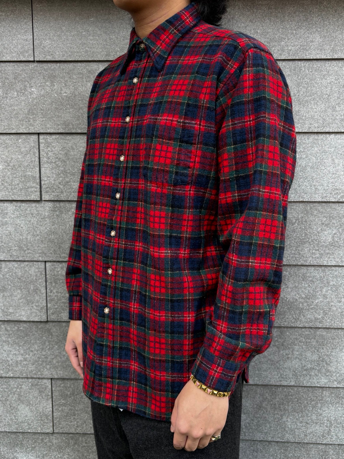 70's PENDLETON「キルティングライナー」USA製 ウールシャツ – FUJI