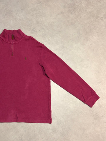 RALPH LAUREN ハーフジップニット