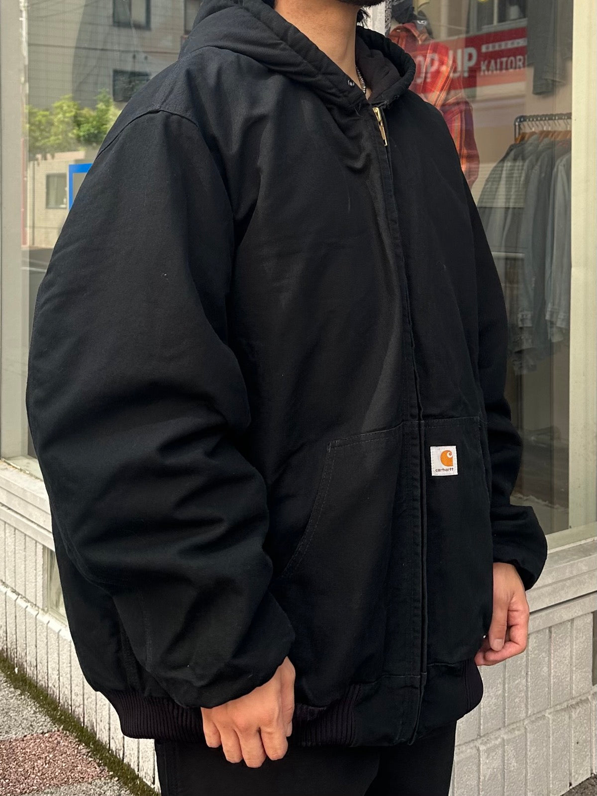 00's CARHARTT「J140-BLK」USA製 アクティブジャケット
