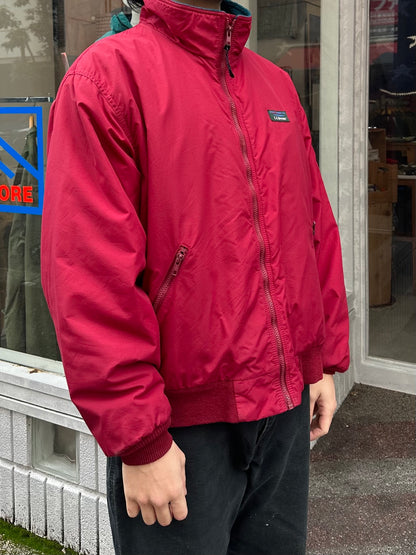 90's L.L.Bean「Warm-up-Jacket」ナイロンジャケット