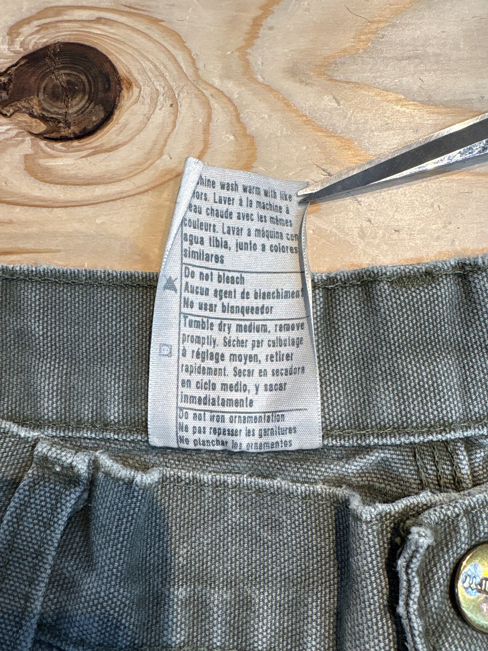 00's Carhartt「DOUBLE NKEE PANT」ワークパンツ