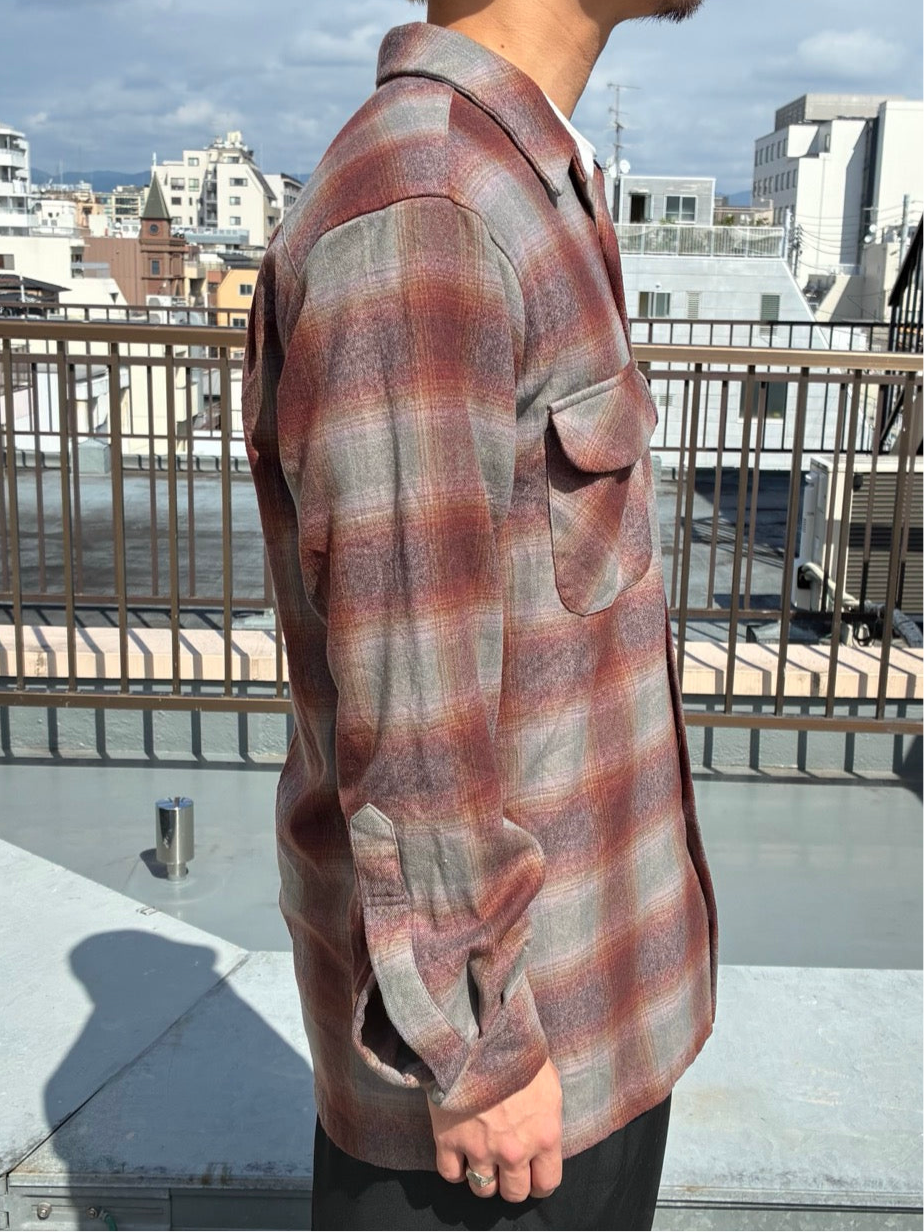 00's「Pendleton」USA製 ウールシャツ