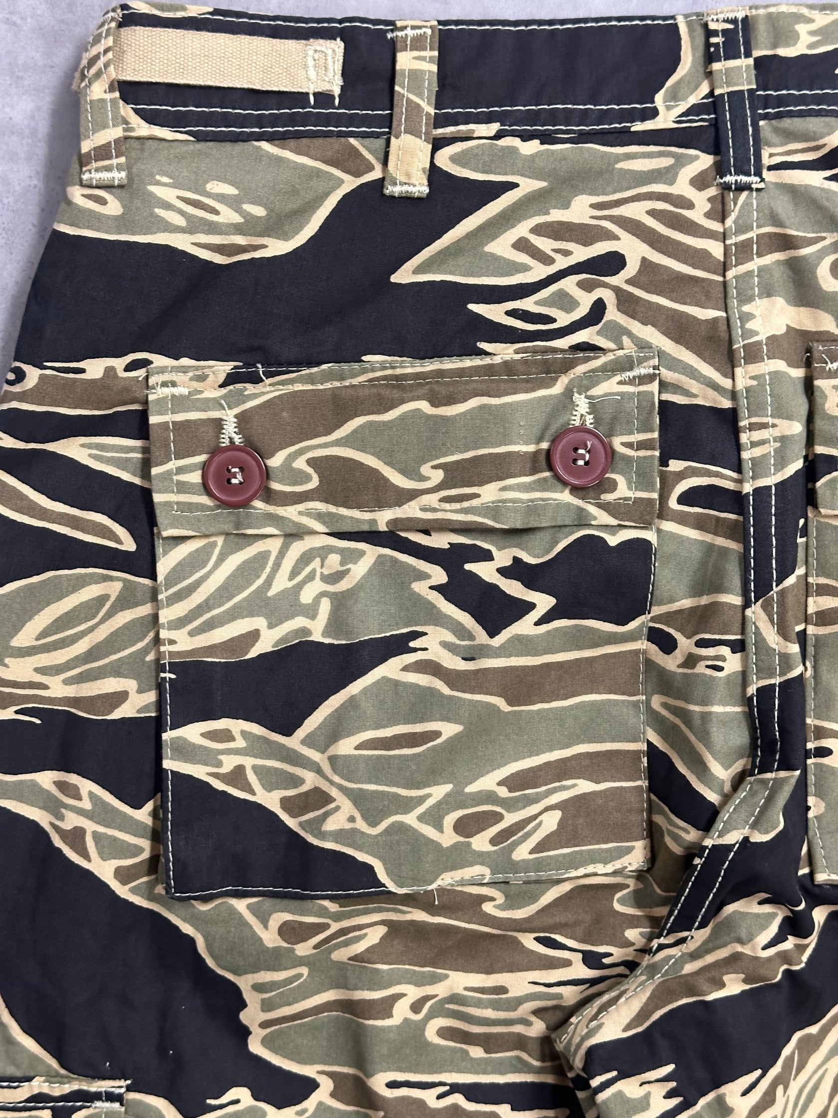 00's GOLD TIGER STRIPE TROUSER「Reissue」カーゴパンツ