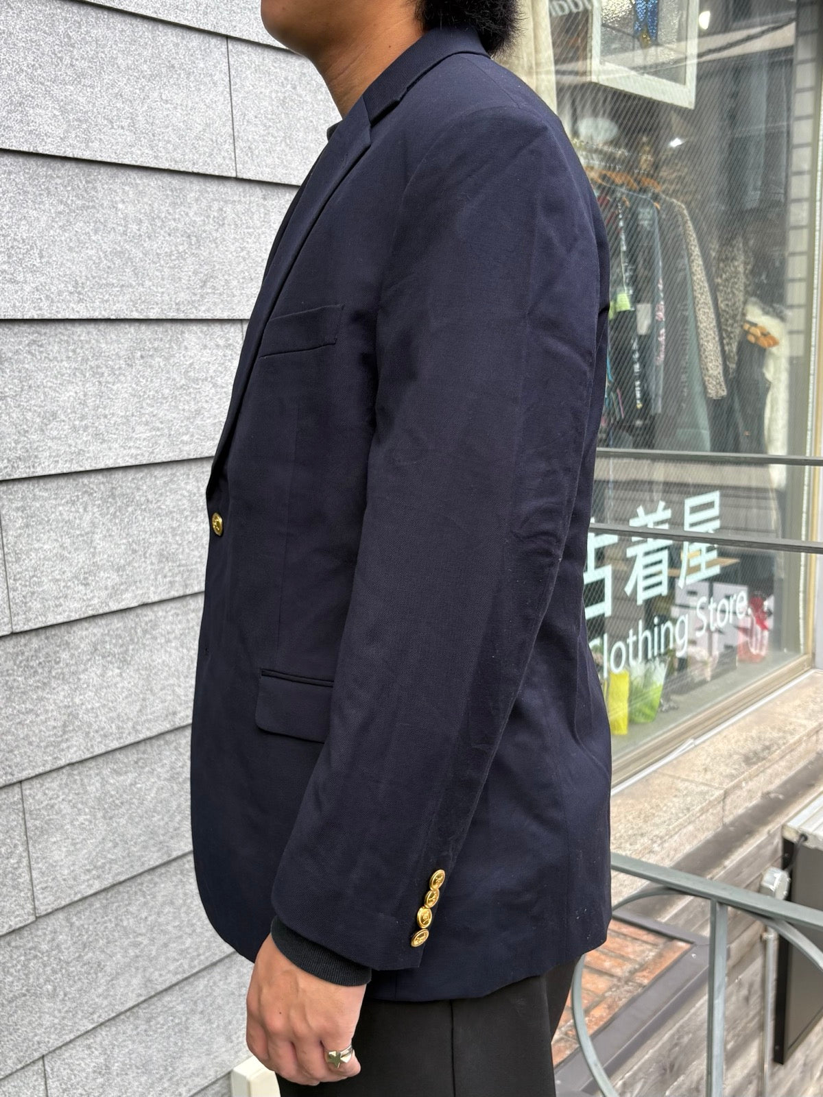 00's「LAUREN Ralph Lauren」ネイビーブレザー