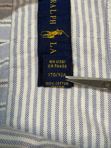 RALPH LAUREN「Oxford」Mixed Stripe ボタンダウンシャツ