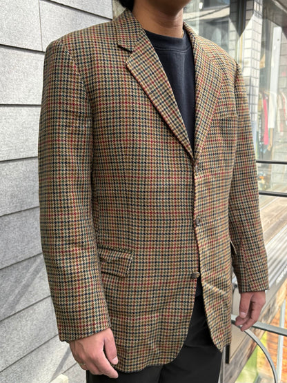 90's「Burberrys × ANSON’S HERRENHAUS」ハウンドトゥースジャケット