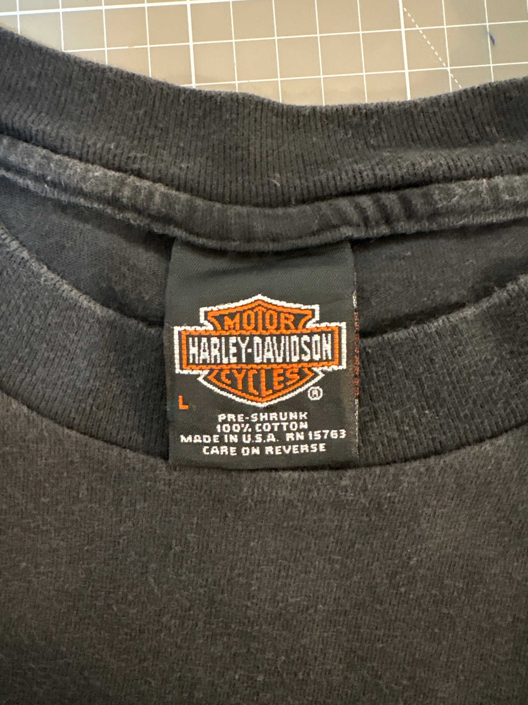 00's Harley-Davidson USA製 ロゴTシャツ