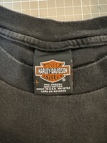 00's Harley-Davidson USA製 ロゴTシャツ