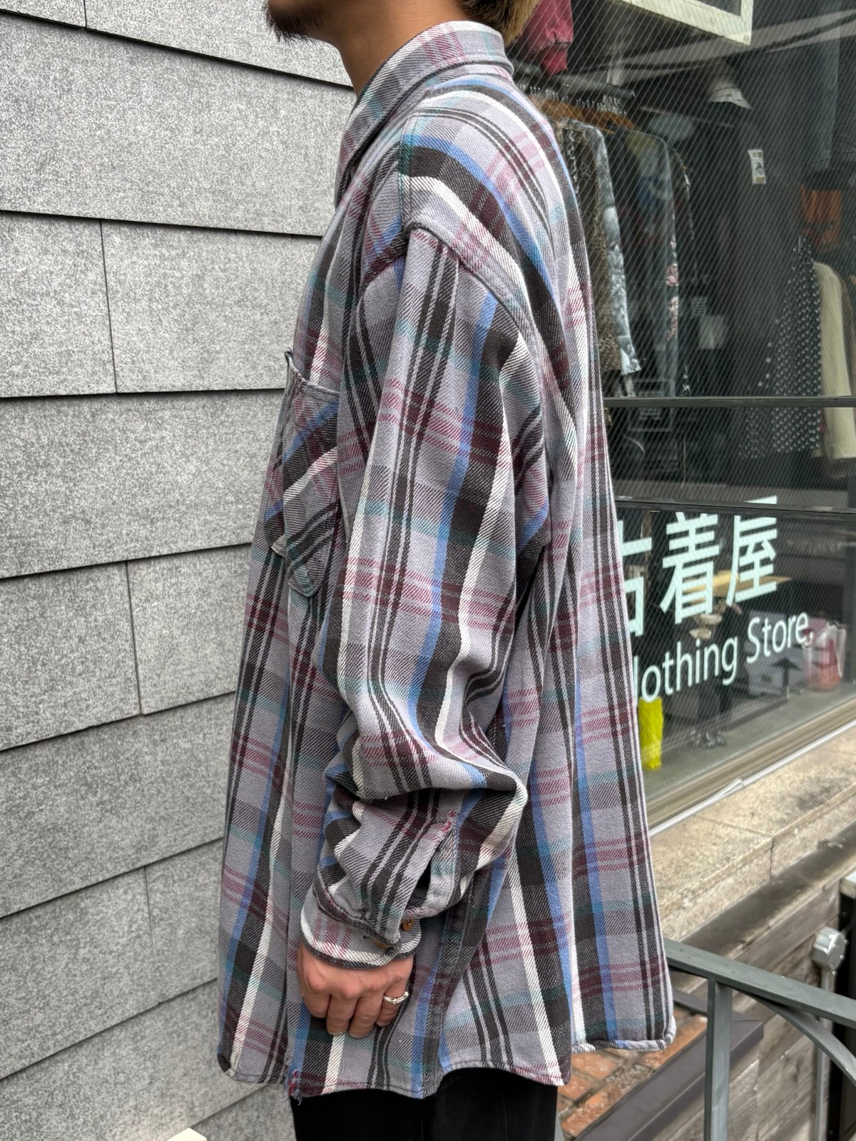 80's「BIG MAC」ネルシャツ