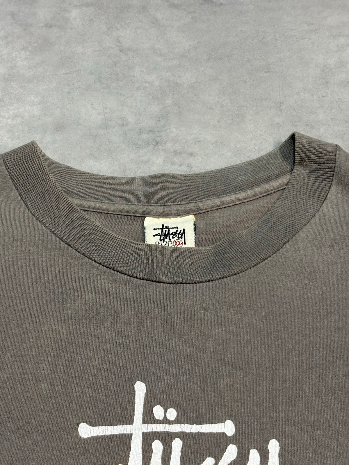 90's STUSSY「World Tour」USA製 スケートTシャツ