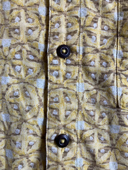 00's PATAGONIA「Organic Cotton」総柄シャツ