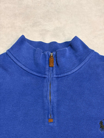 90's POLO BY RALPH LAUREN ハーフジップニット