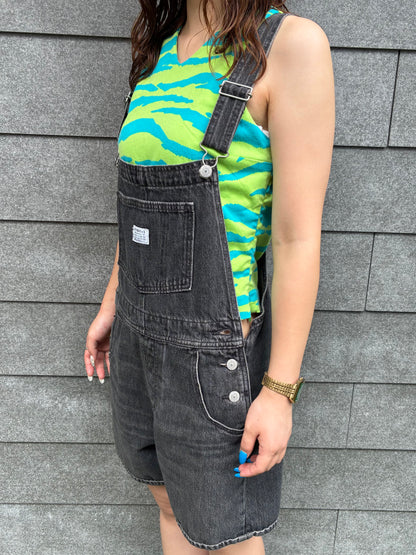 00's~10's Levi’s 「PREMIUM Black Denim 」オーバーオール