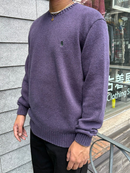90's「RALPH LAUREN」ワンポイントニット