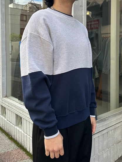 90's RUSSELL ATHLETIC「2TONE」USA製 スウェット