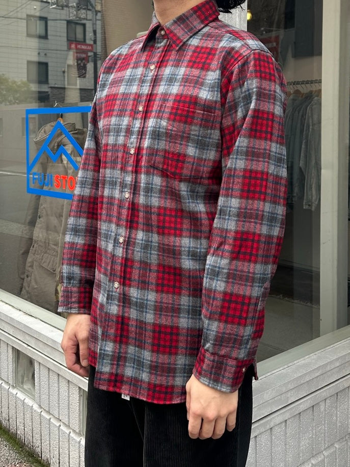 70's PENDLETON USA製 ネルシャツ