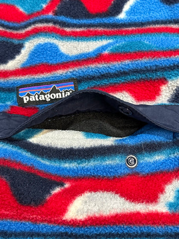 10's PATAGONIA Synchilla Snap-T「デルタ柄」フリースプルオーバー