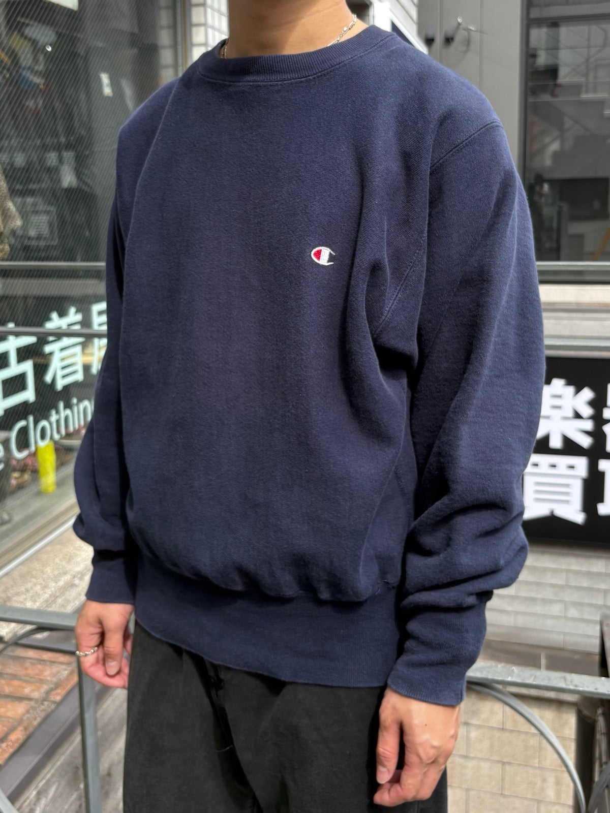 80's Champion「Reverse Weave」USA製 ワンポイントスウェット