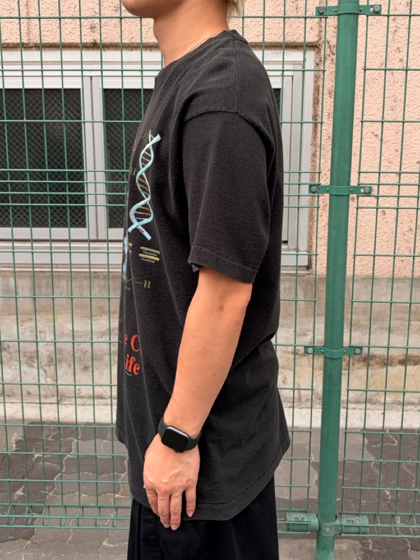 90's DNA「The Code of Life」USA製 サイエンスTシャツ