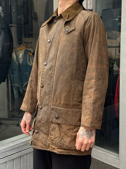 90's BARBOUR「MOORLAND」オイルドジャケット