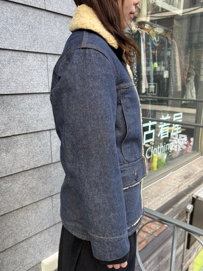 70's「CARHARTT」ボアデニムランチコート