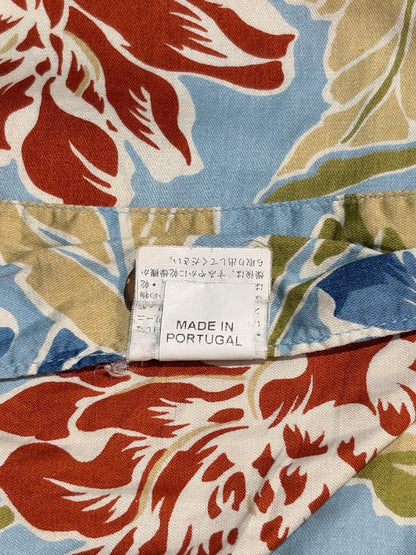 00's PATAGONIA「Pataloha」レッド・ジンジャー柄　アロハシャツ