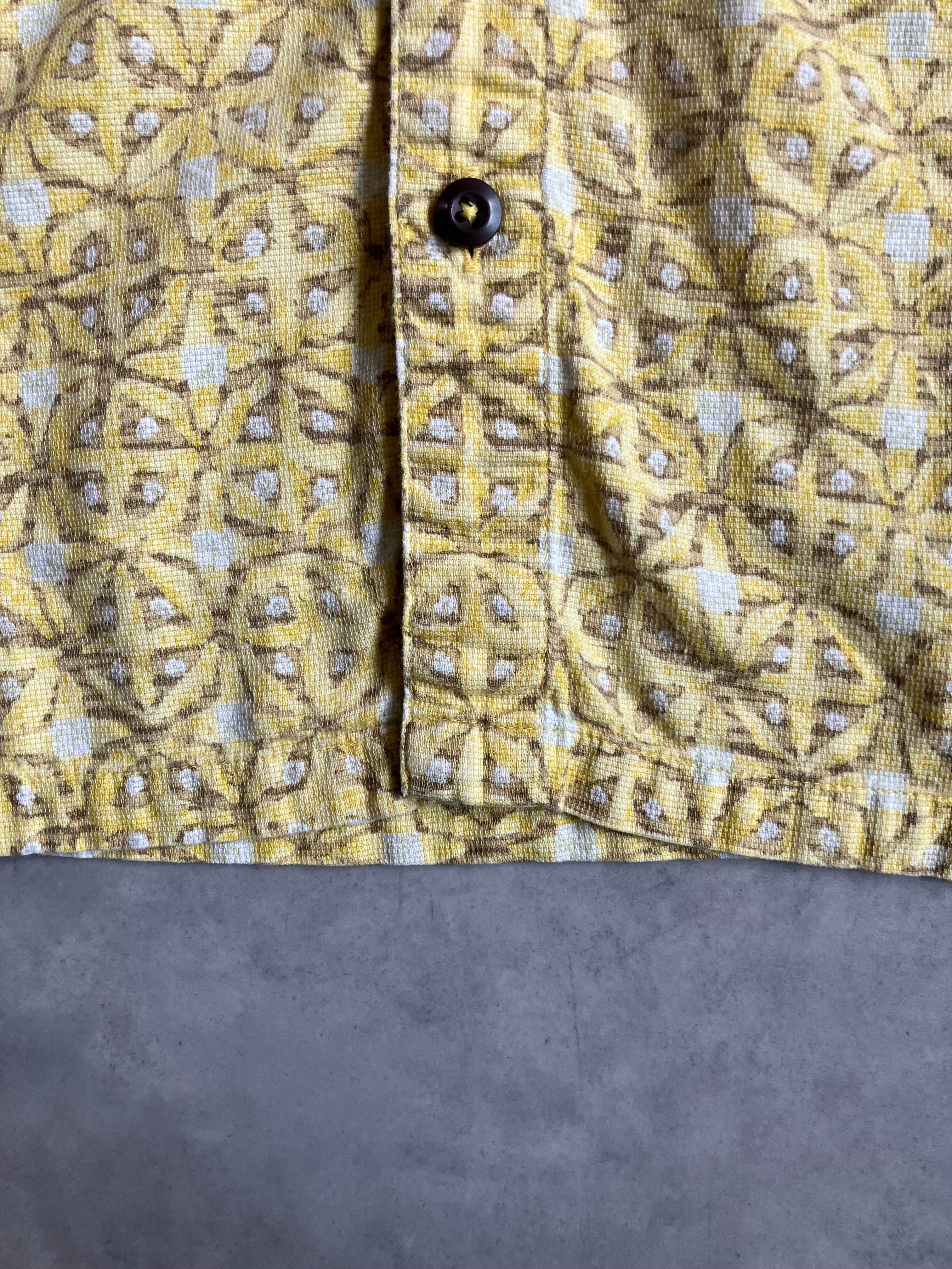 00's PATAGONIA「Organic Cotton」総柄シャツ – FUJI STORE