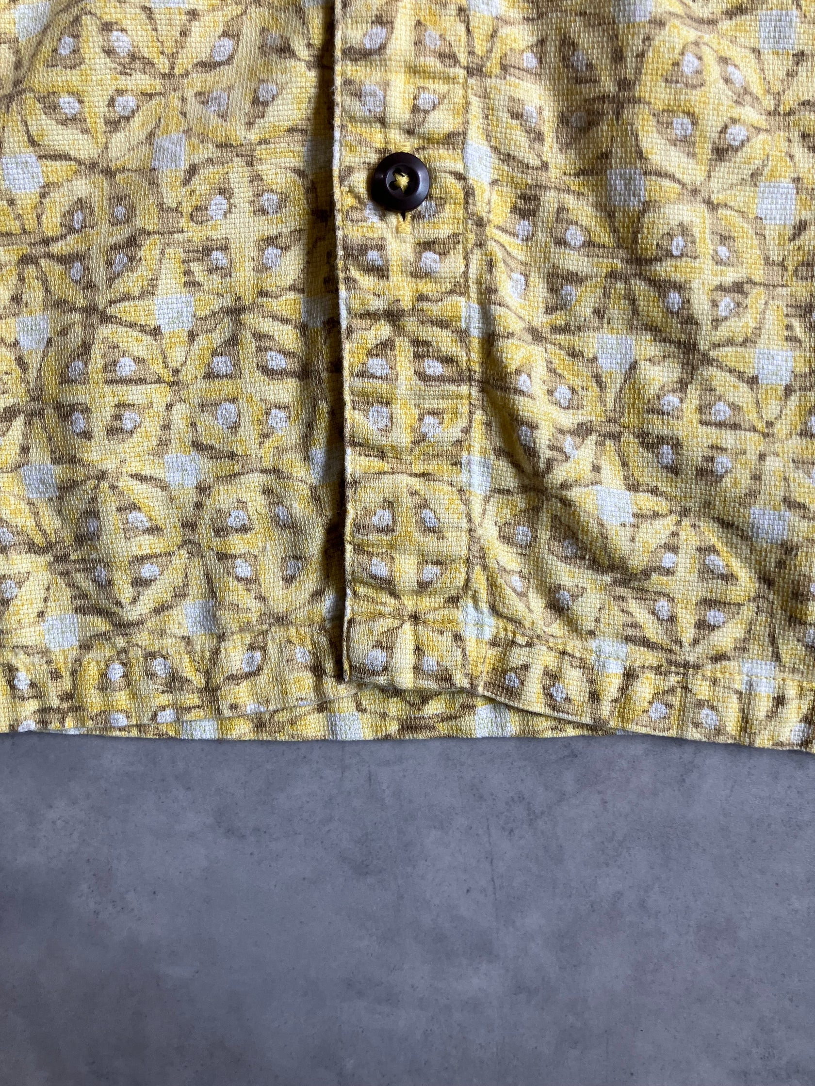 00's PATAGONIA「Organic Cotton」総柄シャツ
