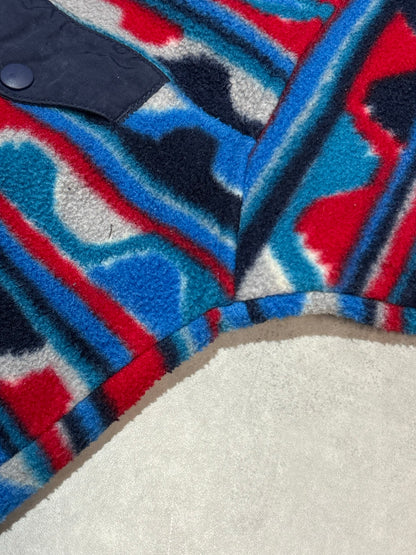 10's PATAGONIA Synchilla Snap-T「デルタ柄」フリースプルオーバー