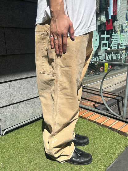 90s Carhartt「フランネルライナー付き」USA製 ペインターパンツ
