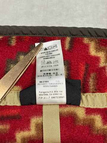 10's PATAGONIA Synchilla Snap-T「ヤナバ柄」フリースプルオーバー