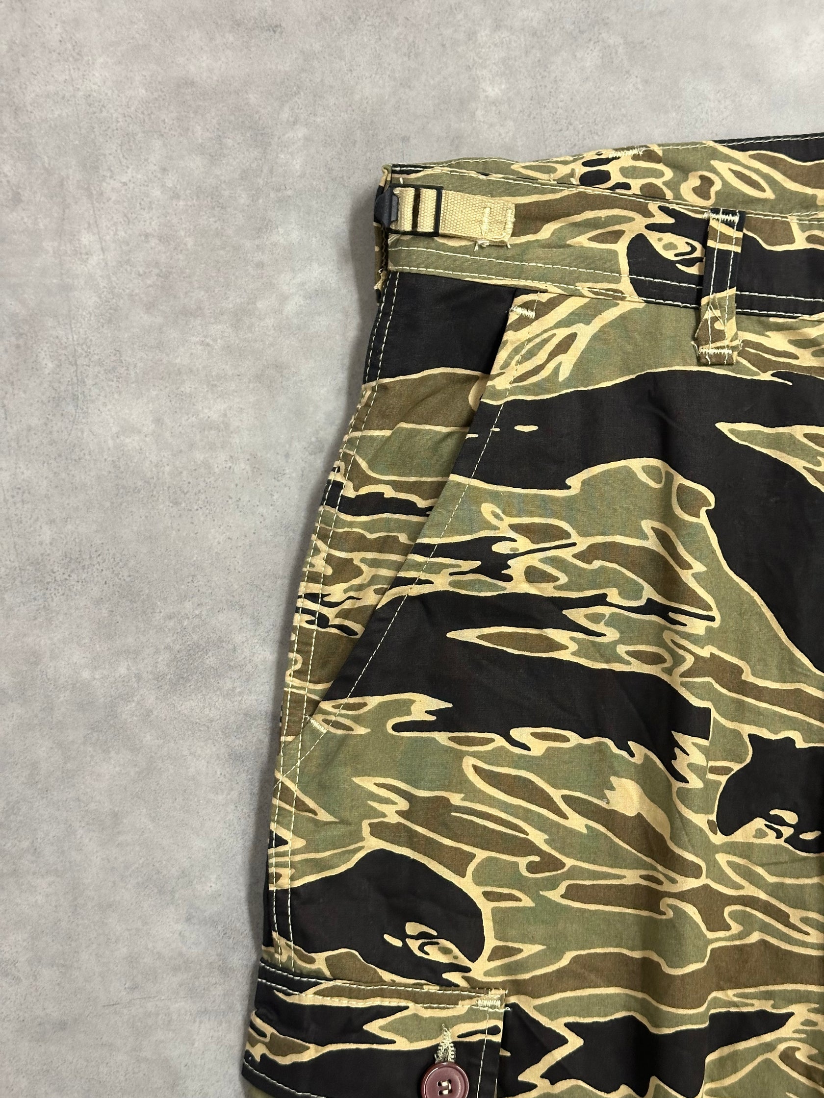 00's GOLD TIGER STRIPE TROUSER「Reissue」カーゴパンツ