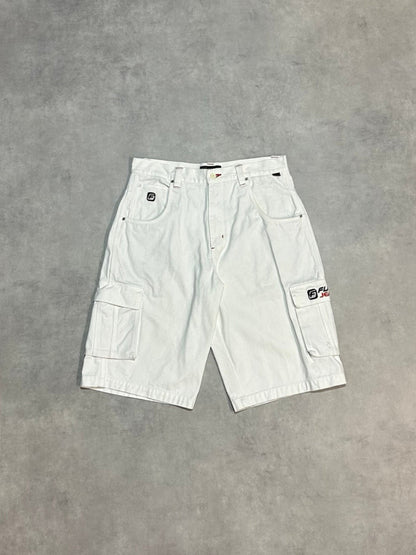 90's FUBU デニムカーゴショーツ