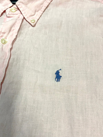 RALPH LAUREN「Custom Fit」リネンシャツ