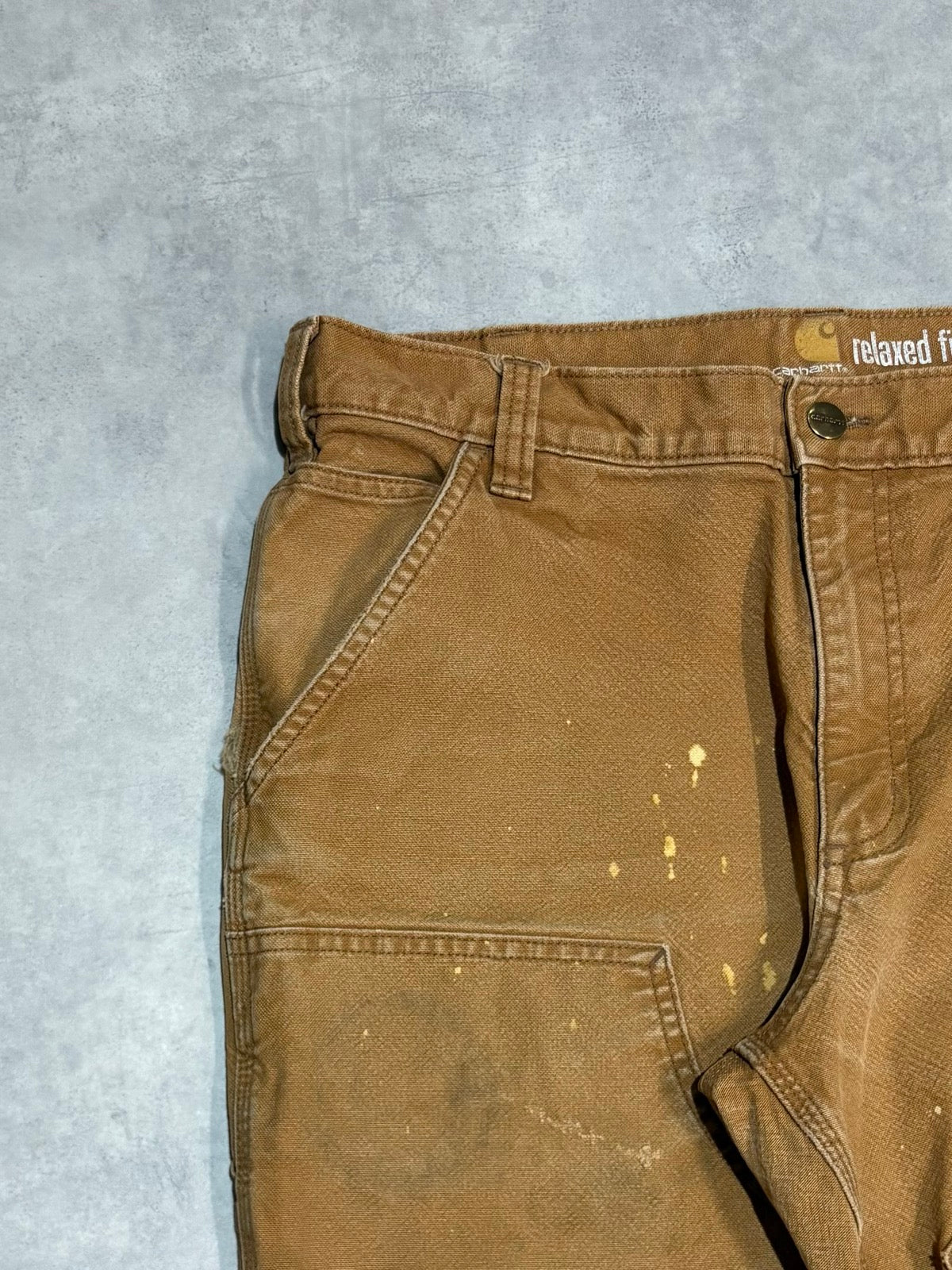 10's~ CARHARTT「DOUBLE KNEE」ダックパンツ