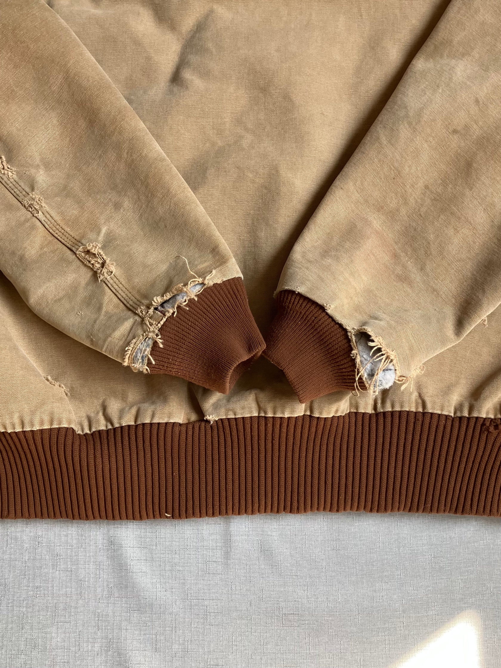 00's Carhartt「USA製」active jacket ワークフーディジャケット