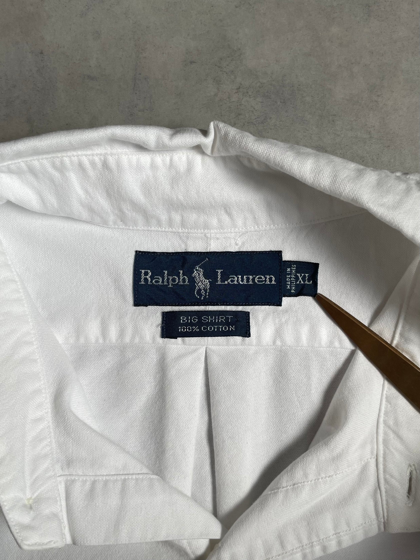 90's RALPH LAUREN「BIG SHIRT」長袖シャツ