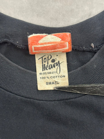 90's HARLEY-DAVIDSON「TOP HEAVY P/L AUSTRALIA」ハーレーダビッドソンTシャツ