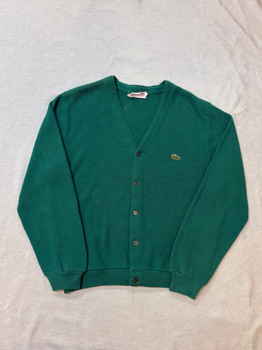 70's IZOD LACOSTE 「USA製」 アクリルニットカーディガン