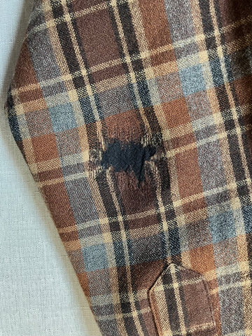 70's PENDLETON USA製 ウールチェックシャツ