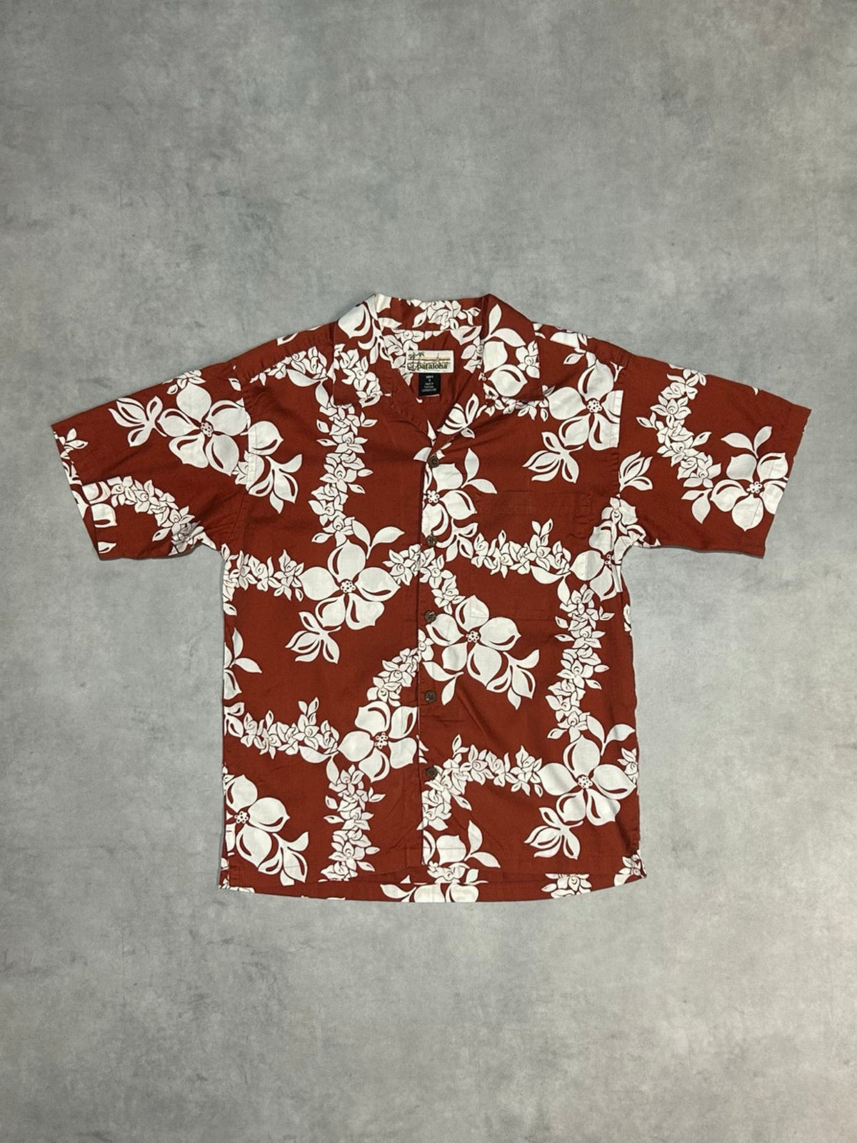 00's PATAGONIA「Pataloha」レイ柄　アロハシャツ