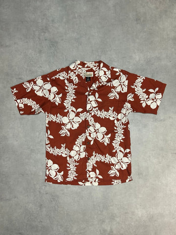 00's PATAGONIA「Pataloha」レイ柄　アロハシャツ