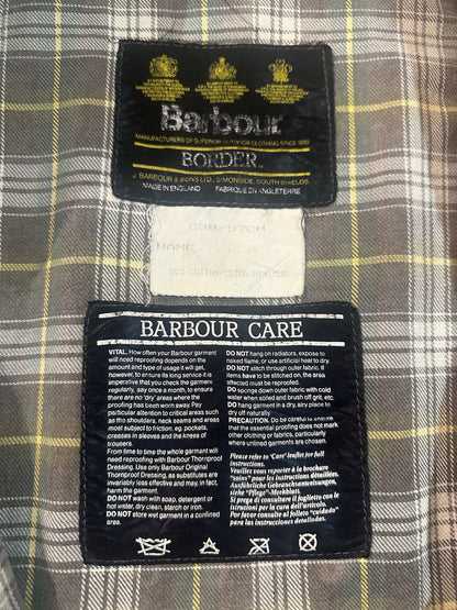 90's BARBOUR 「BORDER」オイルドジャケット