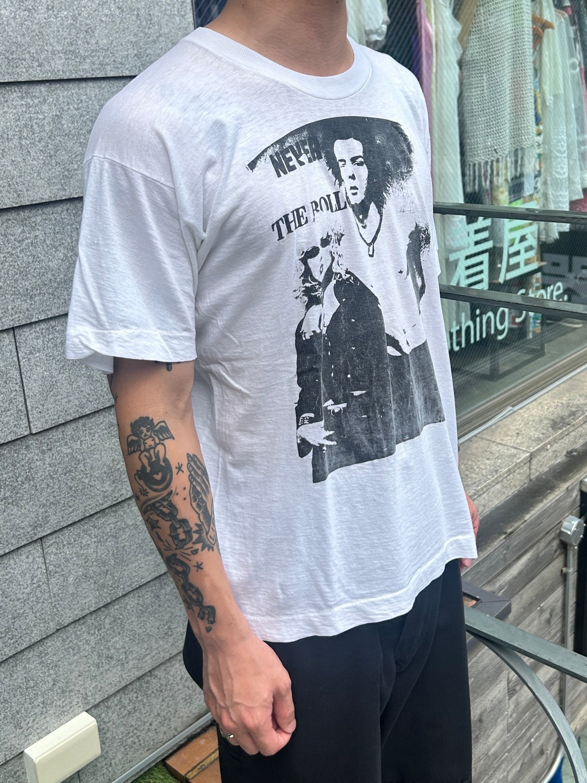 90's「The Rolling Stones × Punk」 バンドTシャツ