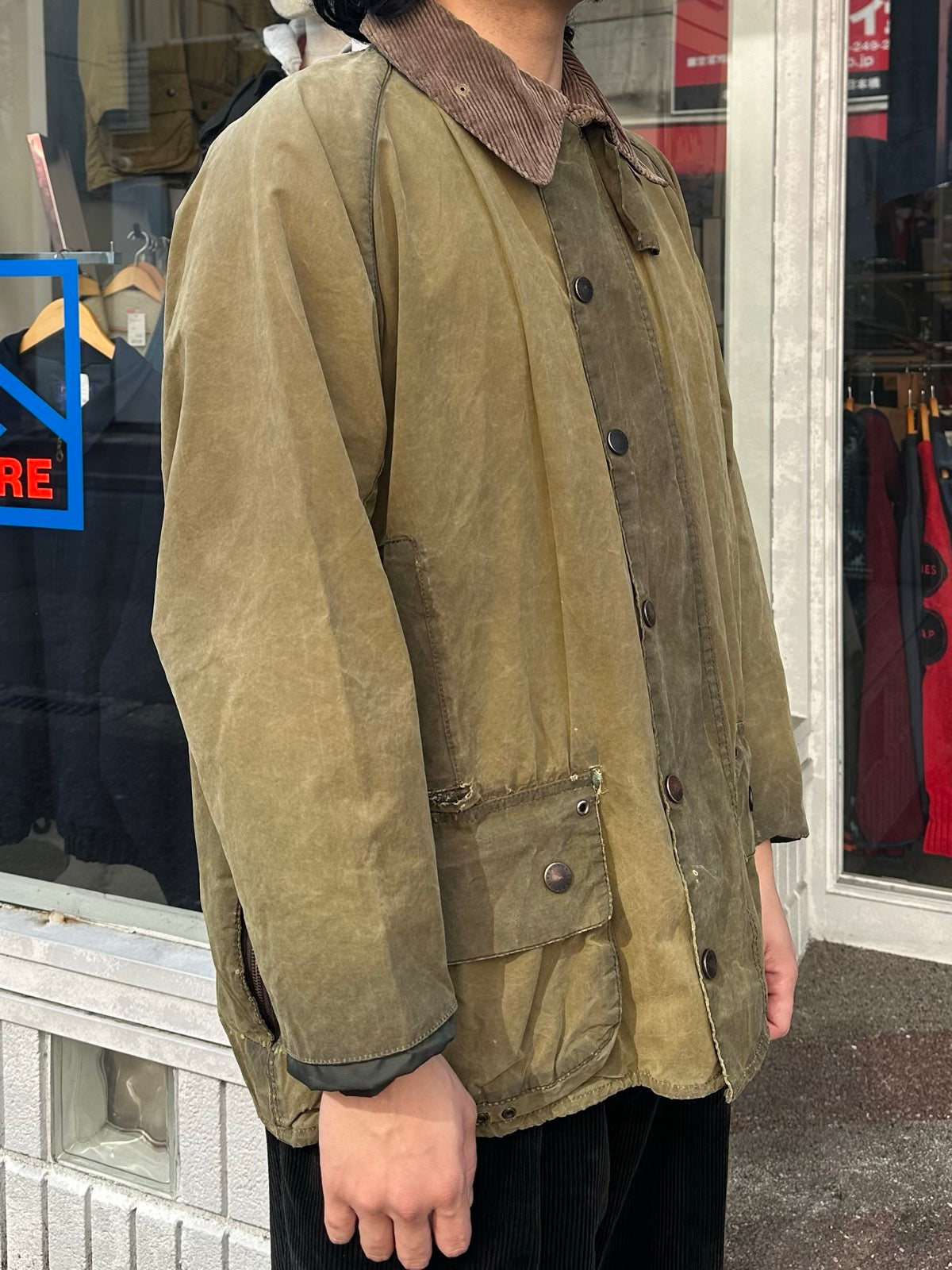 00's BARBOUR「BEAUFORT」オイルドジャケット