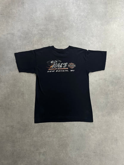 00's HARLEY-DAVIDSON「100YEARS」ハーレーダビッドソンTシャツ