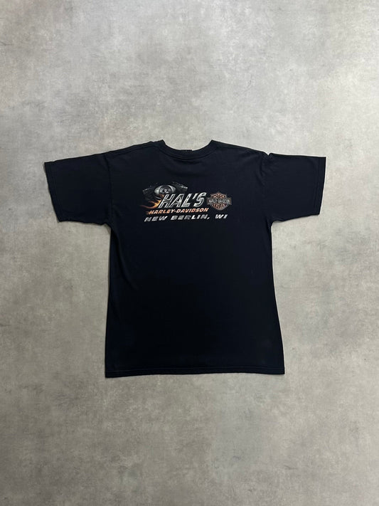 00's HARLEY-DAVIDSON「100YEARS」ハーレーダビッドソンTシャツ