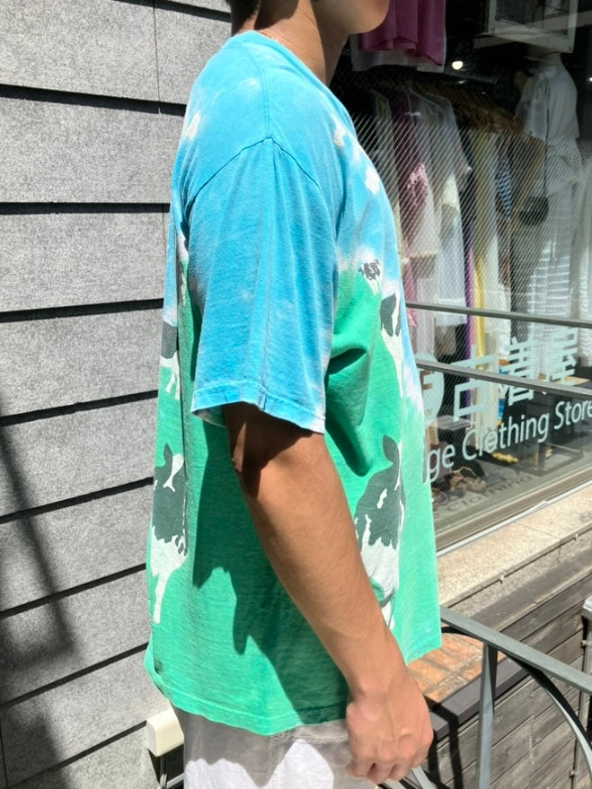 00's「Ben & Jerry’s」USA製 総柄Tシャツ
