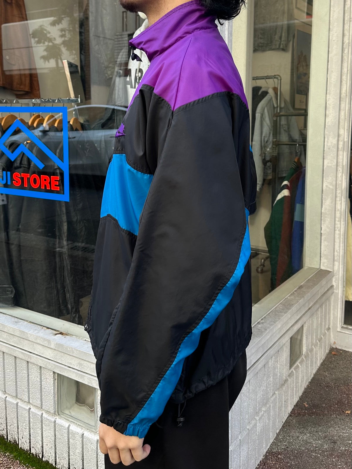 90's NIKE「silver tag」ナイロンジャケット